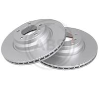 2x Disco de freno ventilado 17661 A.B.S. para BMW 3 Touring X1 3 3 Descapotable