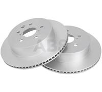 2x Disco de freno ventilado 17682 A.B.S. para LEXUS IS II GS IS C RC IS III