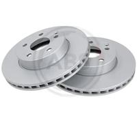 2x Disco de freno ventilado 17758 A.B.S. para MERCEDES-BENZ CLASE C T-Model SLK