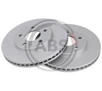 2x Disco de freno ventilado 17847 A.B.S. para CHEVROLET HHR