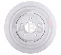 2x Disco de freno ventilado 17869 A.B.S. para BMW X5 X6