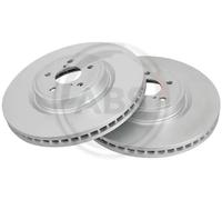 2x Disco de freno ventilado 17955 A.B.S. para SUBARU LEGACY IV OUTBACK LEGACY V
