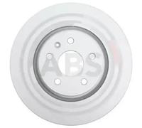 2x Disco de freno ventilado 17990 A.B.S. para SAAB OPEL