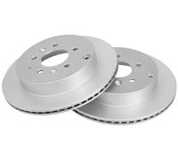 2x Disco de freno ventilado 18031 A.B.S. para MAZDA FORD USA