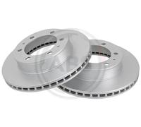 2x Disco de freno ventilado 18062 A.B.S. para TOYOTA HILUX VII Pick-up