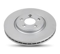 2x Disco de freno ventilado 18093 A.B.S. para JAGUAR DAIMLER