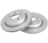 2x Disco de freno ventilado 18223 A.B.S. para JEEP GRAND CHEROKEE IV