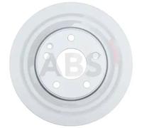 2x Disco de freno ventilado 18235 A.B.S. para MERCEDES-BENZ CLASE A