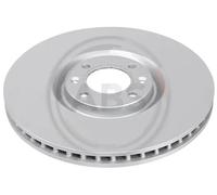 2x Disco de freno ventilado 18246 A.B.S. para CITROËN PEUGEOT DS