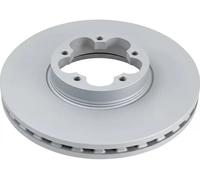 2x Disco de freno ventilado 18470 A.B.S. para FORD TRANSIT V363 Autobús
