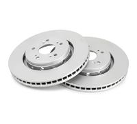 2x Disco de freno ventilado 18513 A.B.S. para HONDA CR-V IV