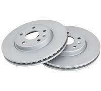 2x Disco de freno ventilado 18525 A.B.S. para OPEL ASTRA K ASTRA K Sports Tourer