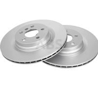 2x Disco de freno ventilado 18820 A.B.S. para BMW MINI