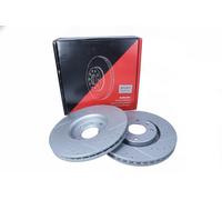 2x Disco de freno ventilado 19-0807SPORT MAXGEAR para CITROËN PEUGEOT DS OPEL