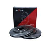 2x Disco de freno ventilado 19-1297 MAXGEAR para MERCEDES-BENZ VANEO