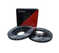 2x Disco de freno ventilado 19-1828 MAXGEAR para MITSUBISHI PAJERO II Canvas Top