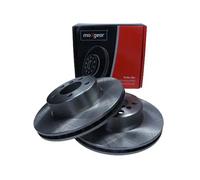 2x Disco de freno ventilado 19-2525 MAXGEAR para BMW 7