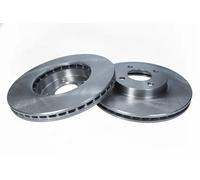 2x Disco de freno ventilado 19-3218 MAXGEAR para NISSAN MICRA IV NOTE