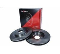 2x Disco de freno ventilado 19-3544 MAXGEAR para NISSAN RENAULT