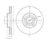 2x Disco de freno ventilado 23-0378C METELLI para VW PASSAT B5 PASSAT B5 Variant