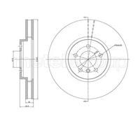 METELLI Discos De Freno Delanteros Ventilados Para BMW X6 E71 E72 F16 F86 X5 E70