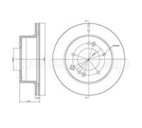 2x Disco de freno ventilado 23-1354C METELLI para KIA SORENTO I