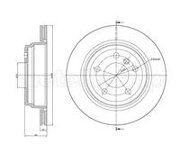 2x Disco de freno ventilado 23-1453C METELLI para BMW 3 3 Gran Turismo 4 Coupé