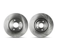 2x Disco de freno ventilado 231-03-158 ABAKUS para TOYOTA COROLLA Verso AVENSIS