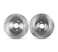 2x Disco de freno ventilado 231-03-197 ABAKUS para OPEL CHEVROLET