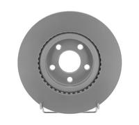 2x Disco de freno ventilado 562524JC JURID para CHRYSLER DODGE