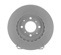 JURID Discos de Freno Delanteros Ø258 MM Ventilado para Honda Jazz II City Sedán