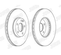 JURID 562989JC-1 Disco de freno
