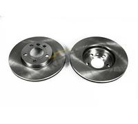 KRAFT AUTOMOTIVE 2x Disco de Freno Delantero Ø288 MM para VW Sharan 7M8 7M9 7M6