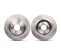 2x Disco de freno ventilado 6041216 KRAFT AUTOMOTIVE para MERCEDES-BENZ CLASE A