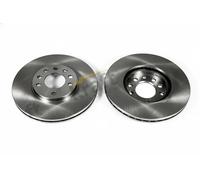 2x Disco de freno ventilado 6041541 KRAFT AUTOMOTIVE para OPEL SAAB