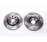 2x Disco de freno ventilado 6041590 KRAFT AUTOMOTIVE para OPEL VECTRA A CORSA B