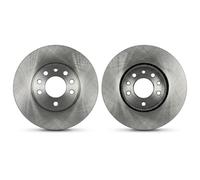 2x Disco de freno ventilado 6041731 KRAFT AUTOMOTIVE para SAAB FIAT OPEL
