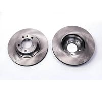 2x Disco de freno ventilado 6042650 KRAFT AUTOMOTIVE para BMW 7