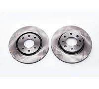 2x Disco de freno ventilado 6045590 KRAFT AUTOMOTIVE para PEUGEOT 406 406 Break