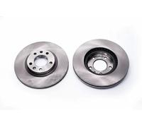 2x Disco de freno ventilado 6045610 KRAFT AUTOMOTIVE para PEUGEOT 508 I 508 SW I