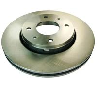 2x Disco de freno ventilado B130081 DENCKERMANN para MITSUBISHI VOLVO
