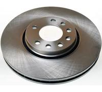 2x Disco de freno ventilado B130371 DENCKERMANN para SAAB OPEL