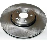 2x Disco de freno ventilado B130376 DENCKERMANN para RENAULT VEL SATIS ESPACE IV