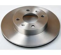 2x Disco de freno ventilado B130522 DENCKERMANN para KIA HYUNDAI
