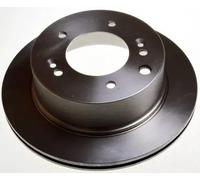 2x Disco de freno ventilado B130532 DENCKERMANN para KIA SORENTO I