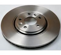 2x Disco de freno ventilado B130596 DENCKERMANN para RENAULT LAGUNA III CLIO IV