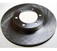 2x Disco de freno ventilado B130615 DENCKERMANN para TOYOTA LAND CRUISER PRADO