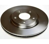 2x Disco de freno ventilado B130639 DENCKERMANN para MITSUBISHI CHRYSLER JEEP