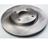 2x Disco de freno ventilado B130646 DENCKERMANN para NISSAN CUBE TIIDA Hatchback