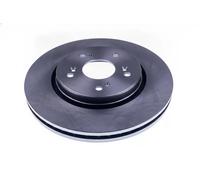 2x Disco de freno ventilado B130788 DENCKERMANN para HONDA CR-V III CR-V IV